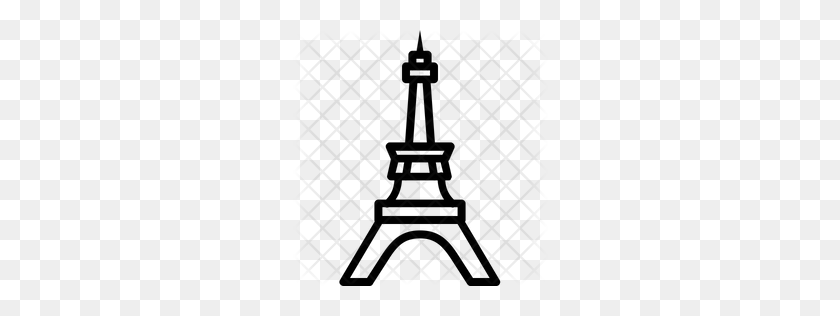 256x256 Premium Paris Icon Download Png - Eiffel Tower Black And White Clipart