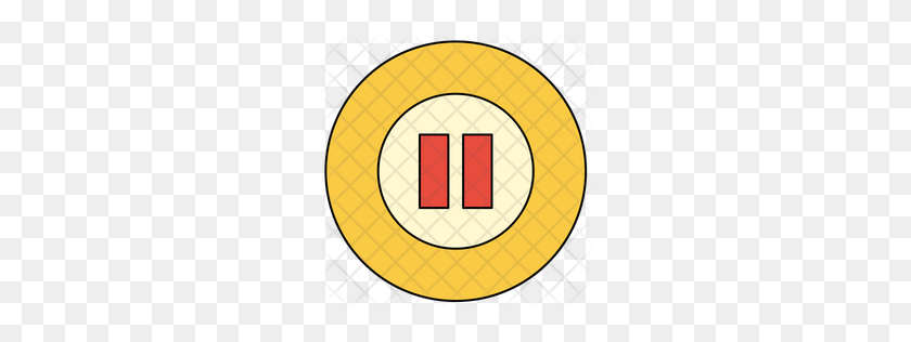 256x256 Premium Pause Icon Download Png - Pause PNG
