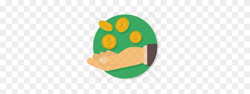 256x256 Premium Pay Money Icon Download Png - Money Cartoon PNG