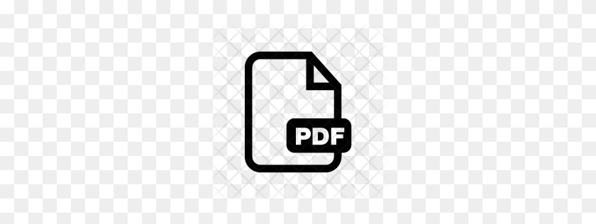 256x256 Premium Pdf Icon Download Png, Formats - Pdf Icon PNG