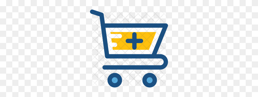 256x256 Premium Pharmacy Cart Icon Download Png - Pharmacy PNG