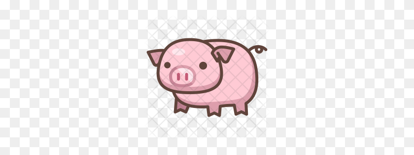 256x256 Premium Pig Icon Download Png, Formats - Pig PNG