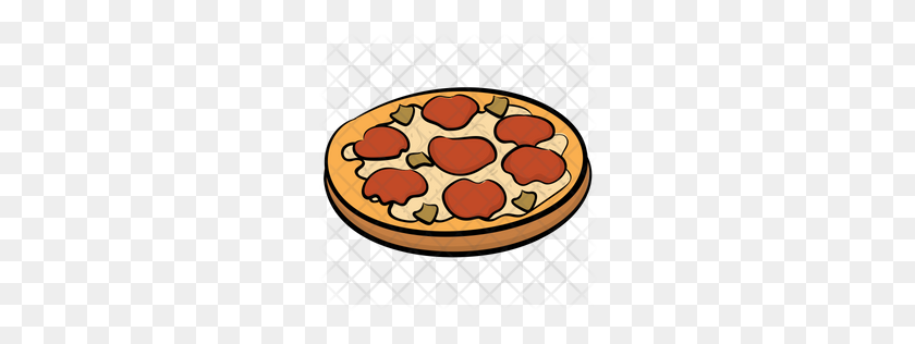 256x256 Premium Pizza Icon Download Png - Pepperoni Pizza PNG