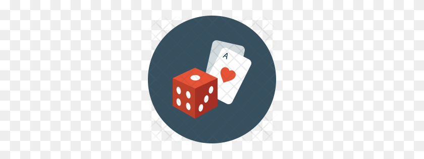 256x256 Premium Jugando A Las Cartas Icono Descargar Png - Cartas De Poker Png
