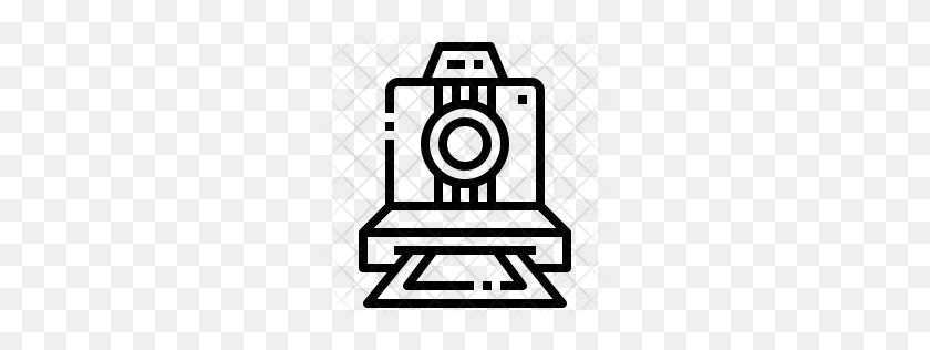 256x256 Premium Polaroid Camera Icon Descargar Png - Polaroid Camera Clipart