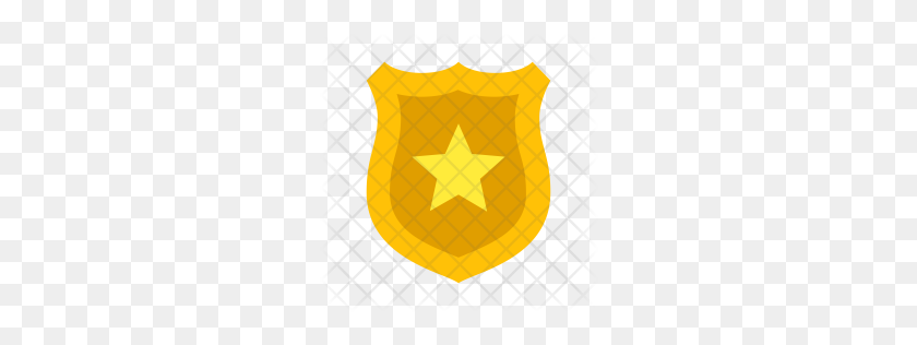 256x256 Premium Police Badge Icon Download Png - Police Badge PNG