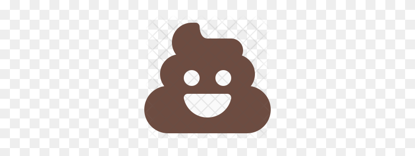 256x256 Premium Poo Icon Descargar Png, Formatos - Poop Emoji Png