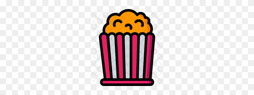 256x256 Premium Popcorn Icon Download Png - Popcorn Clipart PNG