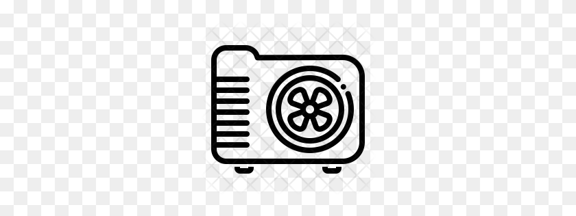 256x256 Premium Portable Generator Icon Download Png - Clipart Generator