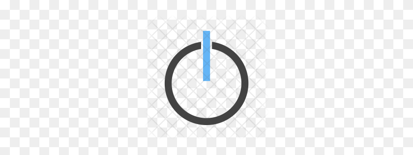 256x256 Premium Power Button Icon Download Png - Power Button PNG