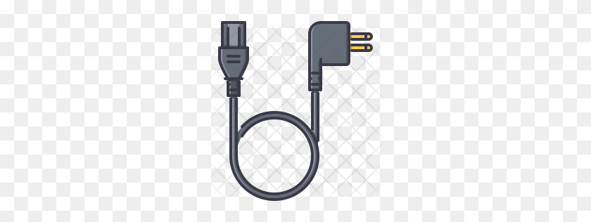256x256 Premium Power Cable Icon Download Png - Cable PNG