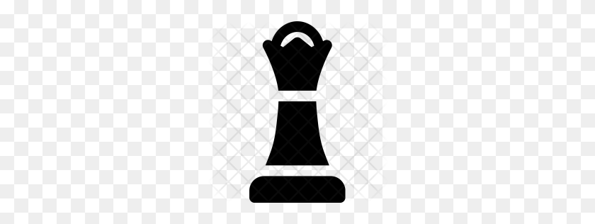 256x256 Premium Queen, Black, Games, Battle, Checkmate, Chess Icon - Queen PNG