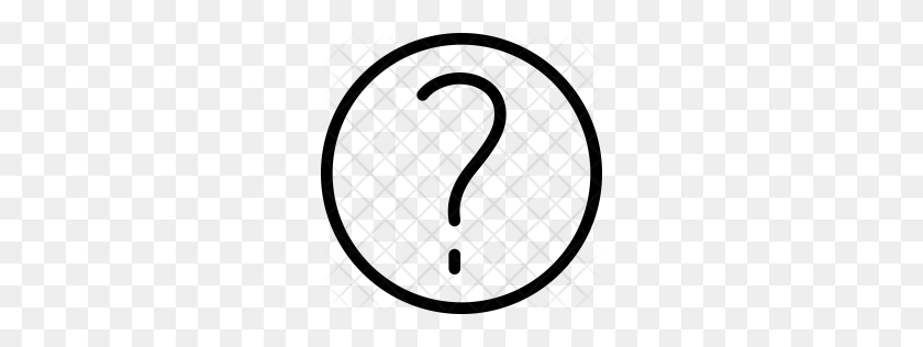 256x256 Premium Question Mark Icon Download Png - Question Icon PNG