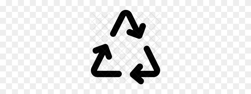256x256 Premium Recycle Symbol Icon Download Png - Recycling Symbol PNG