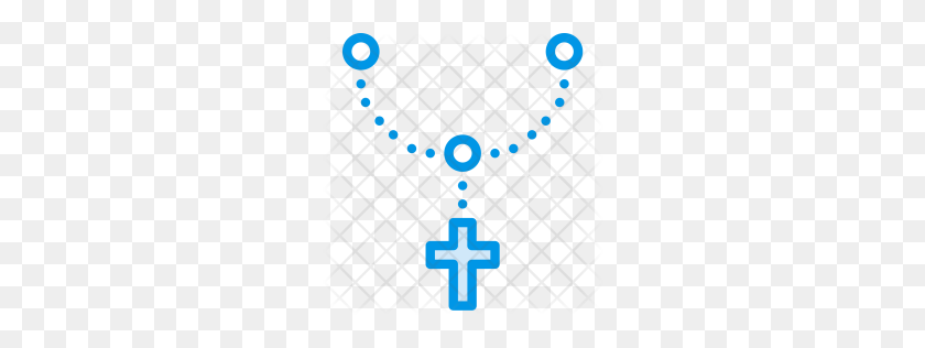 256x256 Premium Rosary Icon Download Png - Rosary PNG