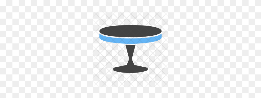 256x256 Premium Round Table Icon Download Png - Round Table PNG