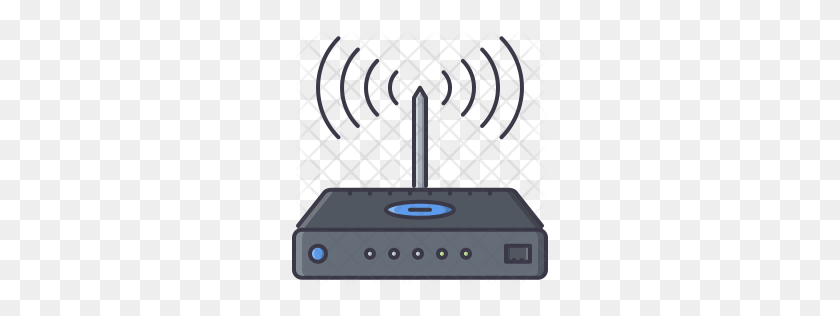 256x256 Premium Router Icon Download Png - Router PNG