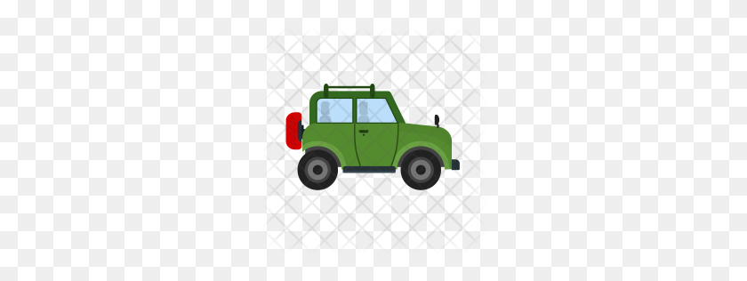 256x256 Premium Safari Jeep Icono Descargar Png - Safari Jeep Clipart