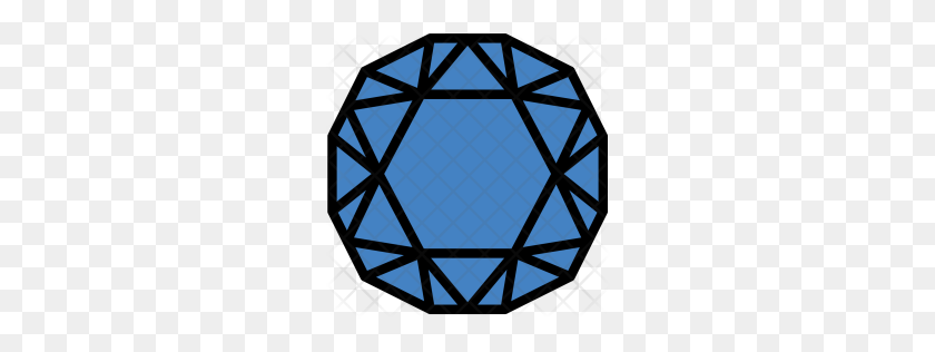 256x256 Premium Sapphire Icon Download Png - Sapphire PNG