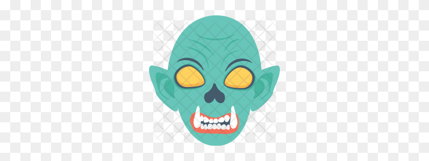 256x256 Premium Scary Face Icon Descargar Png - Scary Face Png