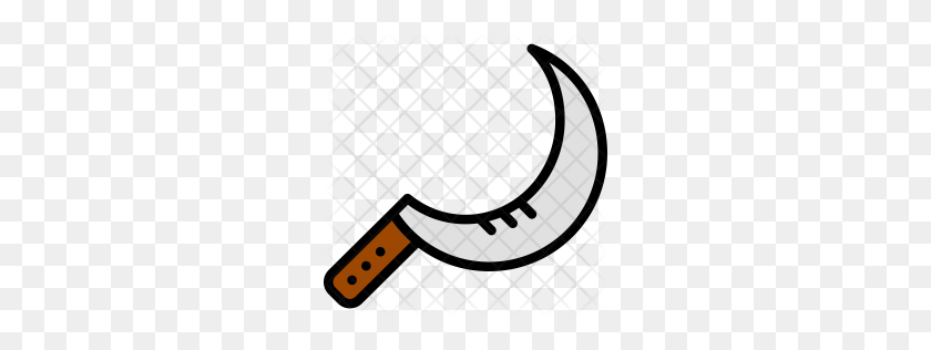 256x256 Premium Scythe Icon Download Png - Scythe PNG