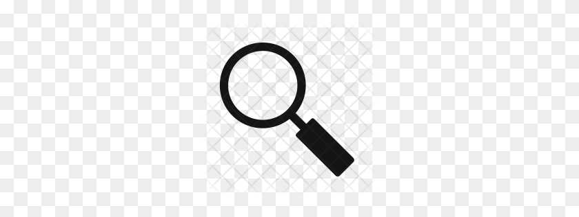 256x256 Premium Search, Find, Magnifying, Glass Icon Download Png - White Magnifying Glass Icon PNG