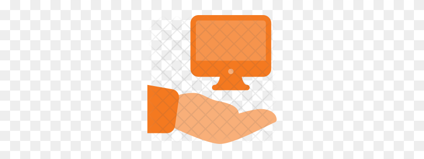 256x256 Premium Share Computer Icon Download Png - Computer Icon PNG