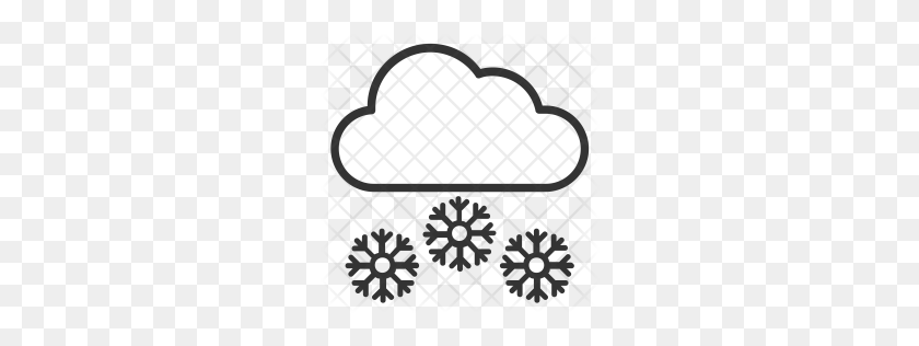 256x256 Premium Snow Falling Icon Download Png - Snow PNG