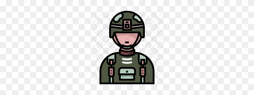 256x256 Premium Soldier Icon Download Png - Soldier PNG