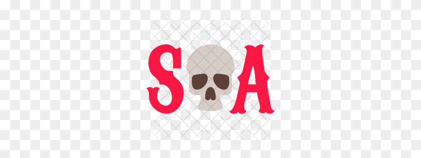 256x256 Premium Sons Of Anarchy Icon Download Png - Anarchy PNG