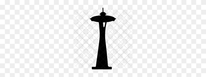 256x256 Premium Space Needle Icon Download Png - Space Needle PNG