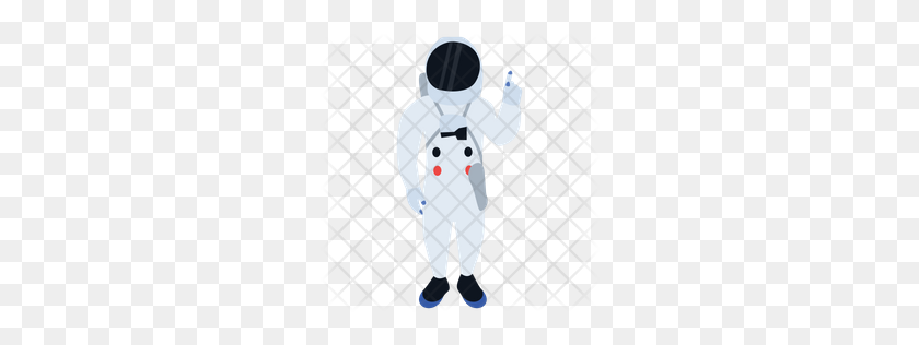 256x256 Премиум Значок Космонавта Скачать Png - Космонавт Png