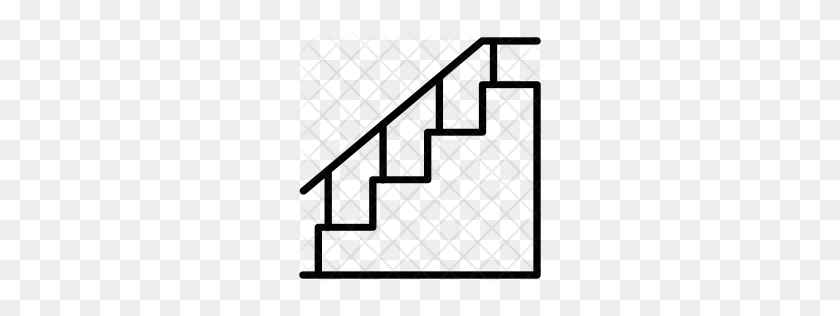 256x256 Значок Премиум Лестница Скачать Png - Лестница Png
