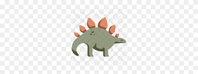 256x256 Premium Stegosaurus Icon Download Png - Stegosaurus PNG