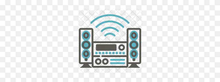 256x256 Premium Stereo Icon Download Png - Stereo PNG