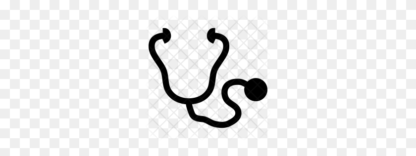 256x256 Premium Stethoscope Icon Download Png - Stethoscope Clipart Transparent