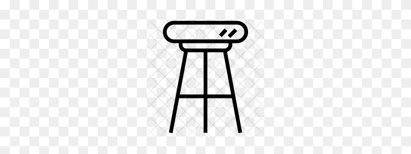 256x256 Premium Stool Icon Download Png - Stool PNG