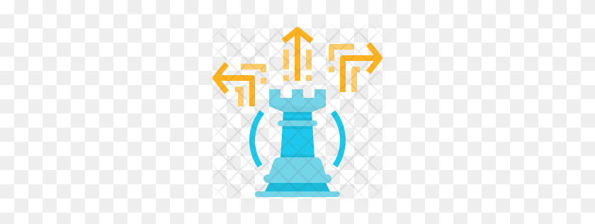 256x256 Premium Strategy Icon Download Png - Strategy PNG