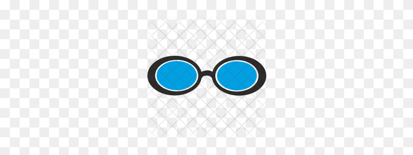 256x256 Premium Swim Goggles Icon Download Png - Gafas De Natación Clipart