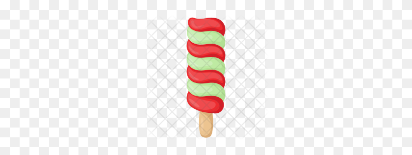 256x256 Premium Swir Popsicle Icon Download Png - Popsicle PNG