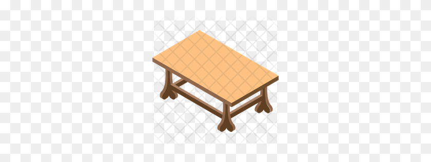 256x256 Premium Table Chairs Icon Download Png - Picnic Table PNG