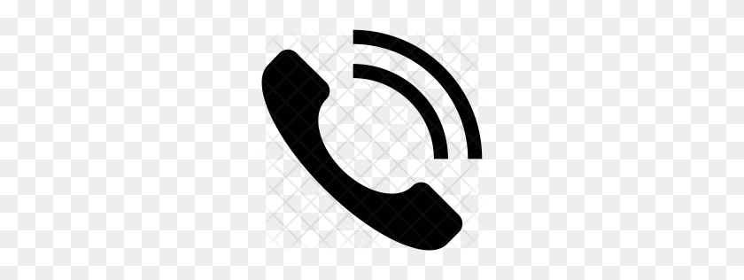 256x256 Premium Telephone Icon Download Png - Telephone Icon PNG