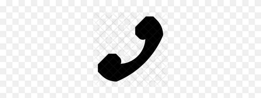 256x256 Premium Telephone Icon Download Png - Telephone Logo PNG