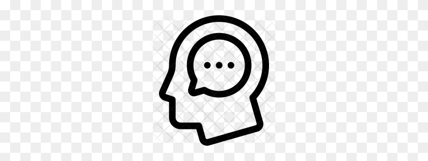 256x256 Premium Thinking Icon Download Png - Thinking Face PNG
