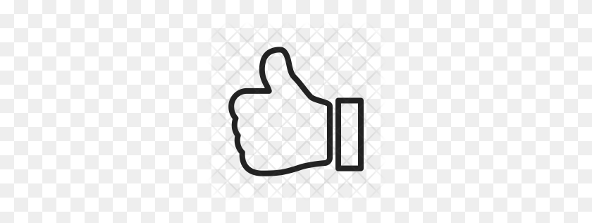 256x256 Premium Thumbs Up Icon Download Png - Thumbs Up PNG