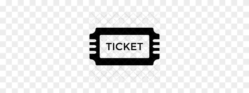 256x256 Premium Ticket Icon Download Png - Ticket Icon PNG