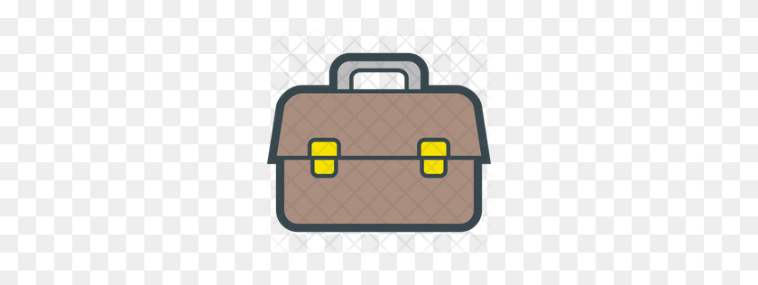 256x256 Premium Toolbox Icon Download Png - Toolbox PNG