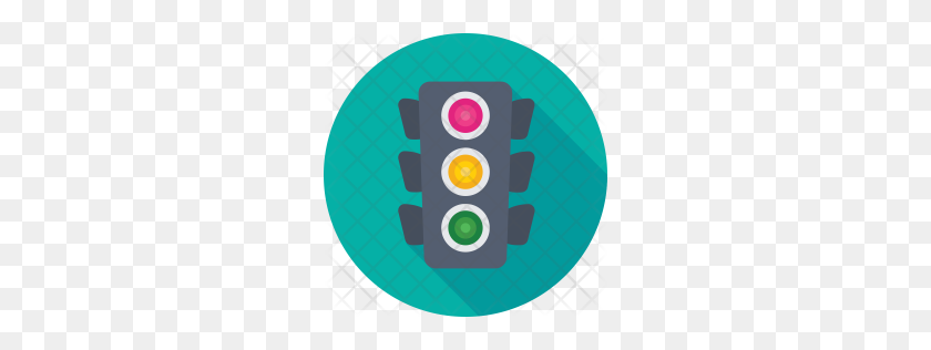 256x256 Premium Traffic Light Icon Download Png - Twinkle Lights PNG