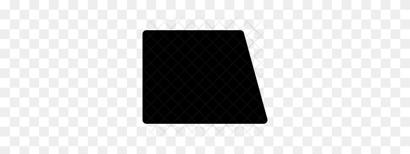 256x256 Premium Trapezoid Icon Download Png - Trapezoid PNG