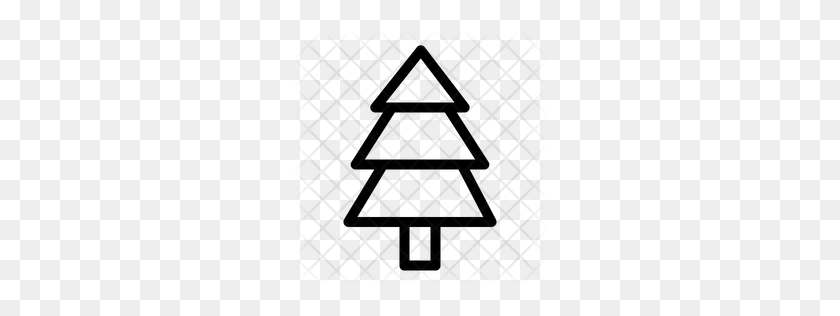 256x256 Premium Tree Icon Download Png - Tree Line PNG